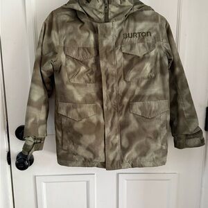 Burton Dry Ride Camo Youth Unisex Jacket